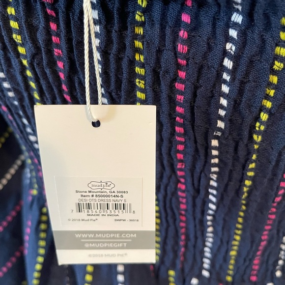 Mud Pie off the shoulder dress NWT - Picture 5 of 8